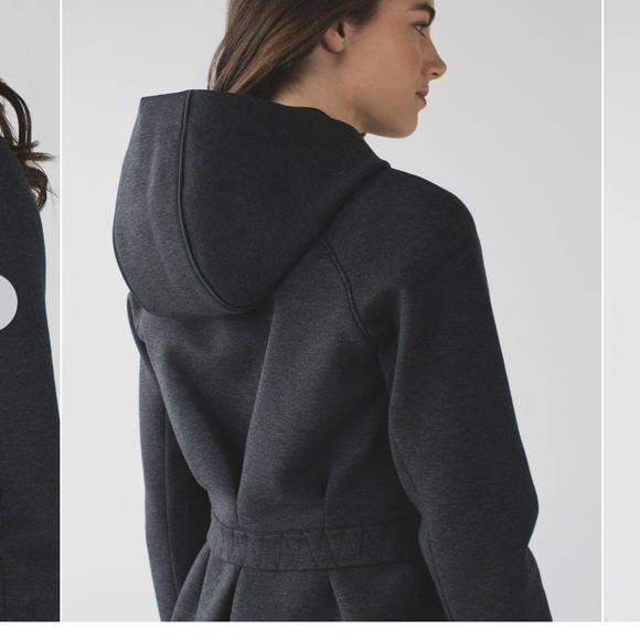Lululemon &go Skyline Jacket Size 8 Grey - Picture 6 of 16